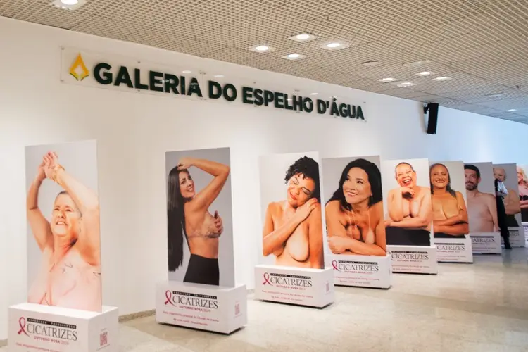 Exposição fotográfica Cicatrizes na Galeria do Espelho D'Água da CLDF