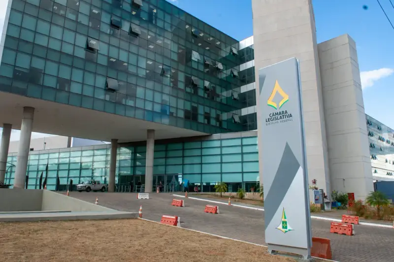 Fachada da Câmara Legislativa do Distrito Federal